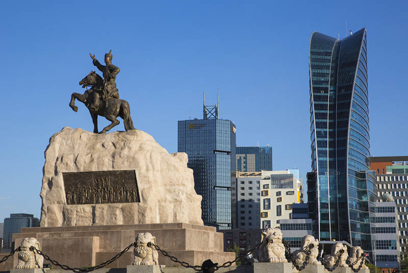 mongolia sukhbaatar square 